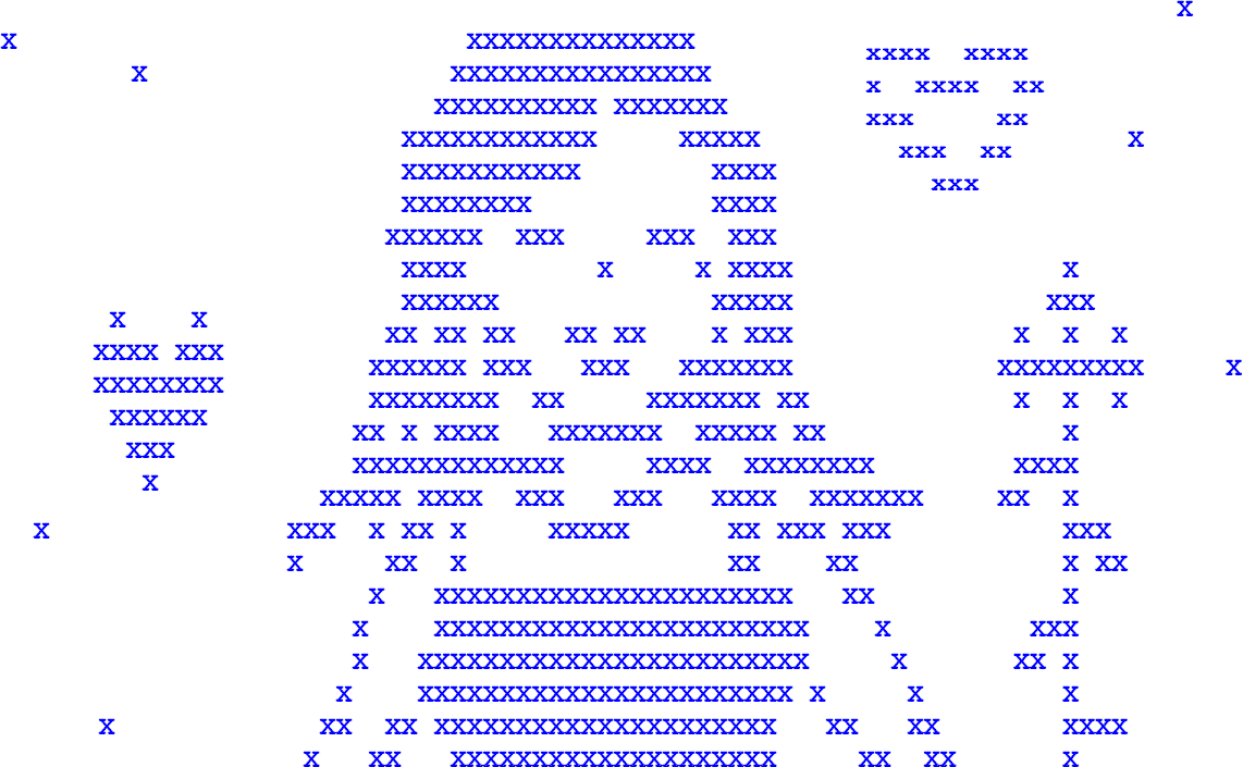 Animated ASCII self-portrait